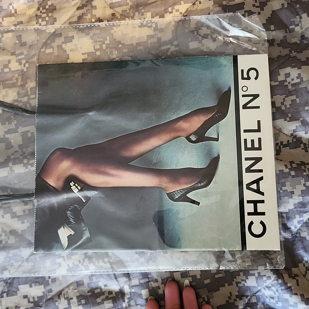 Vintage 1984 chanel shopping bag
